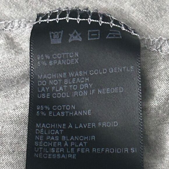 Sparkle & Fade Dress Women's Medium Gray Scoop Neck Fit & Flare Mini Skater - Picture 15 of 16